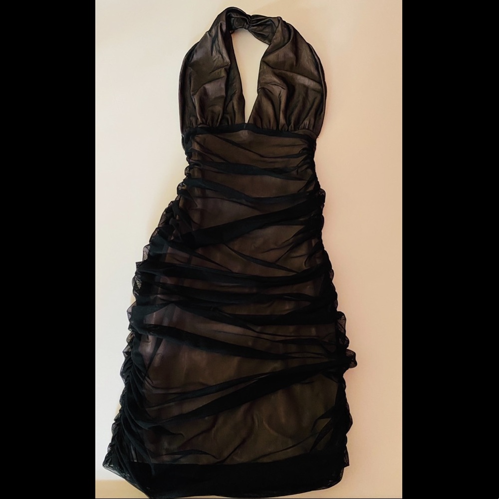 Norma Kamali OMO Halter Dress